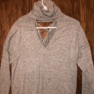 Worn once. Charlotte Russe Long sleeve shirt